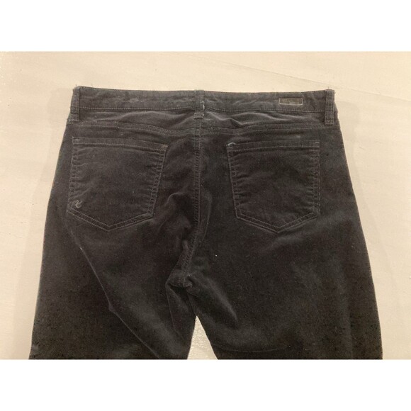 Kut From The Kloth Pants Women’s 14 Black Corduroy Straight Leg Casual Comfort - Picture 5 of 13